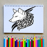 Como desenhar tatuagem animal ícone