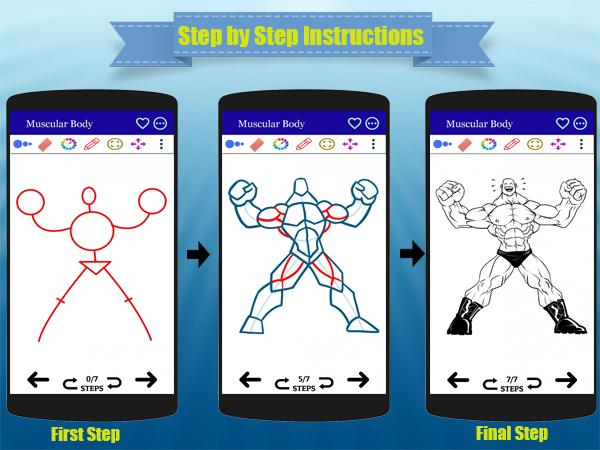 Featured image of post Draw Anime Body Step By Step Flesh out the skeleton by outlining the human body
