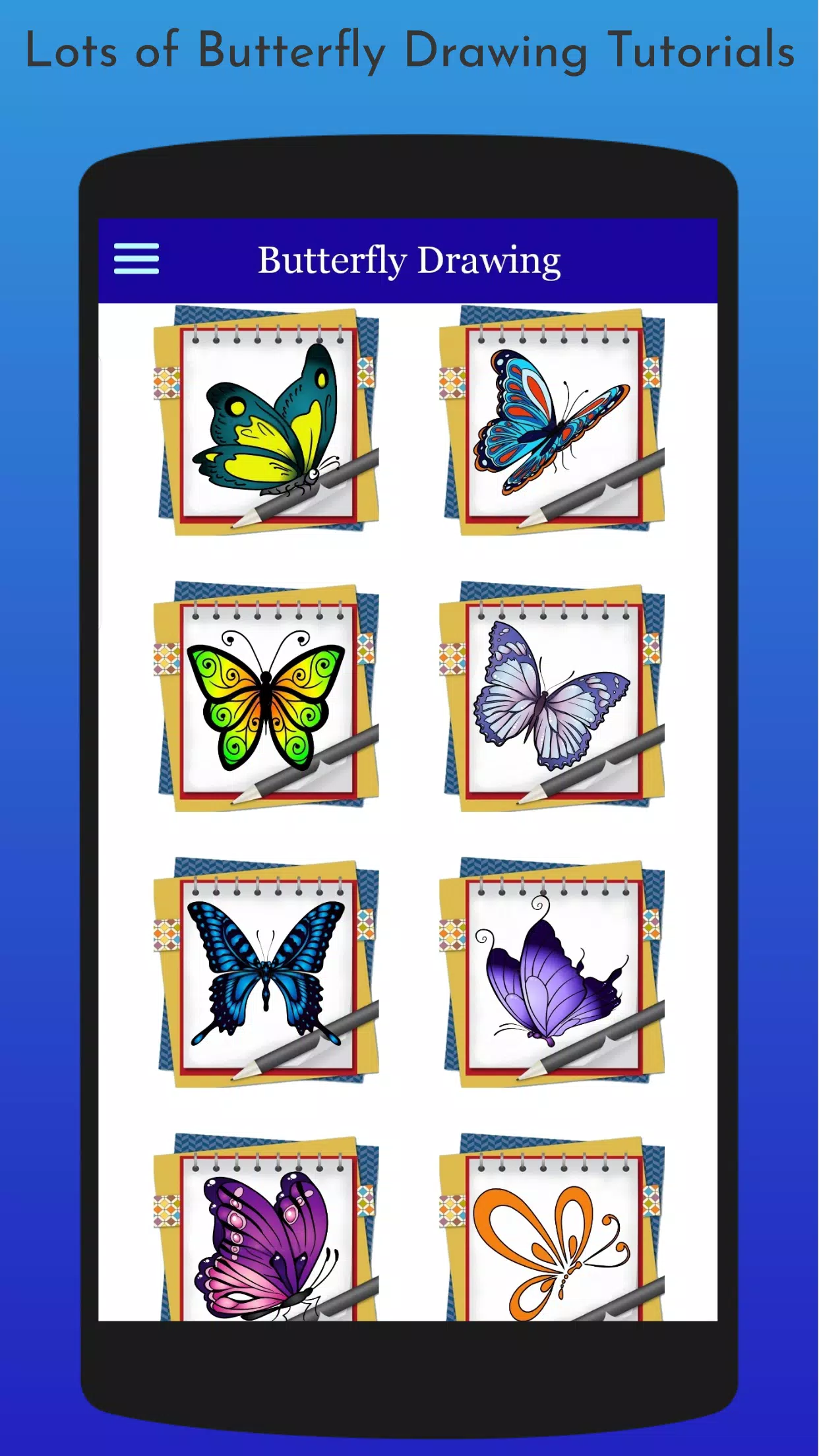 Descarga de APK de Cómo dibujar una mariposa para Android Descarga de APK de Cómo dibujar una mariposa para Android