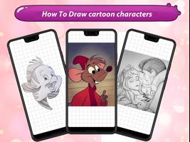 How to draw cartoon characters اسکرین شاٹ 3
