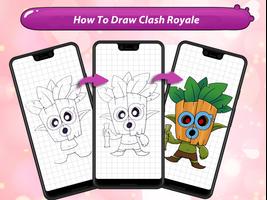 برنامه‌نما How to Draw Clash Royale عکس از صفحه