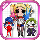 Hoe Chibi-tekens te tekenen-APK