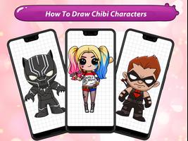 Comment dessiner des personnages de Chibi Affiche