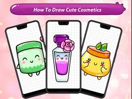 How To Draw Cute Cosmetics poster