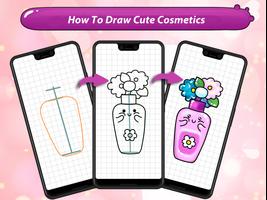 How To Draw Cute Cosmetics capture d'écran 1