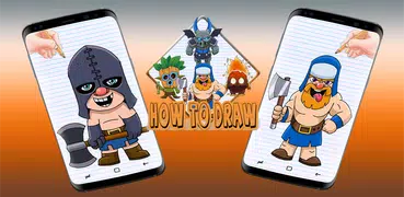 How to Draw Clash Royale