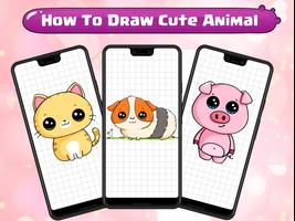 پوستر How To Draw Cute Animal