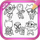 comment dessiner des super héros APK