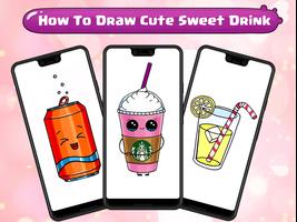 How To Draw Cute Sweet Drink capture d'écran 3