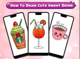 How To Draw Cute Sweet Drink capture d'écran 2