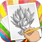 How To Draw Goku آئیکن