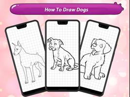 How to Draw Dogs پوسٹر
