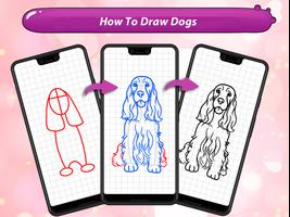 برنامه‌نما How to Draw Dogs عکس از صفحه