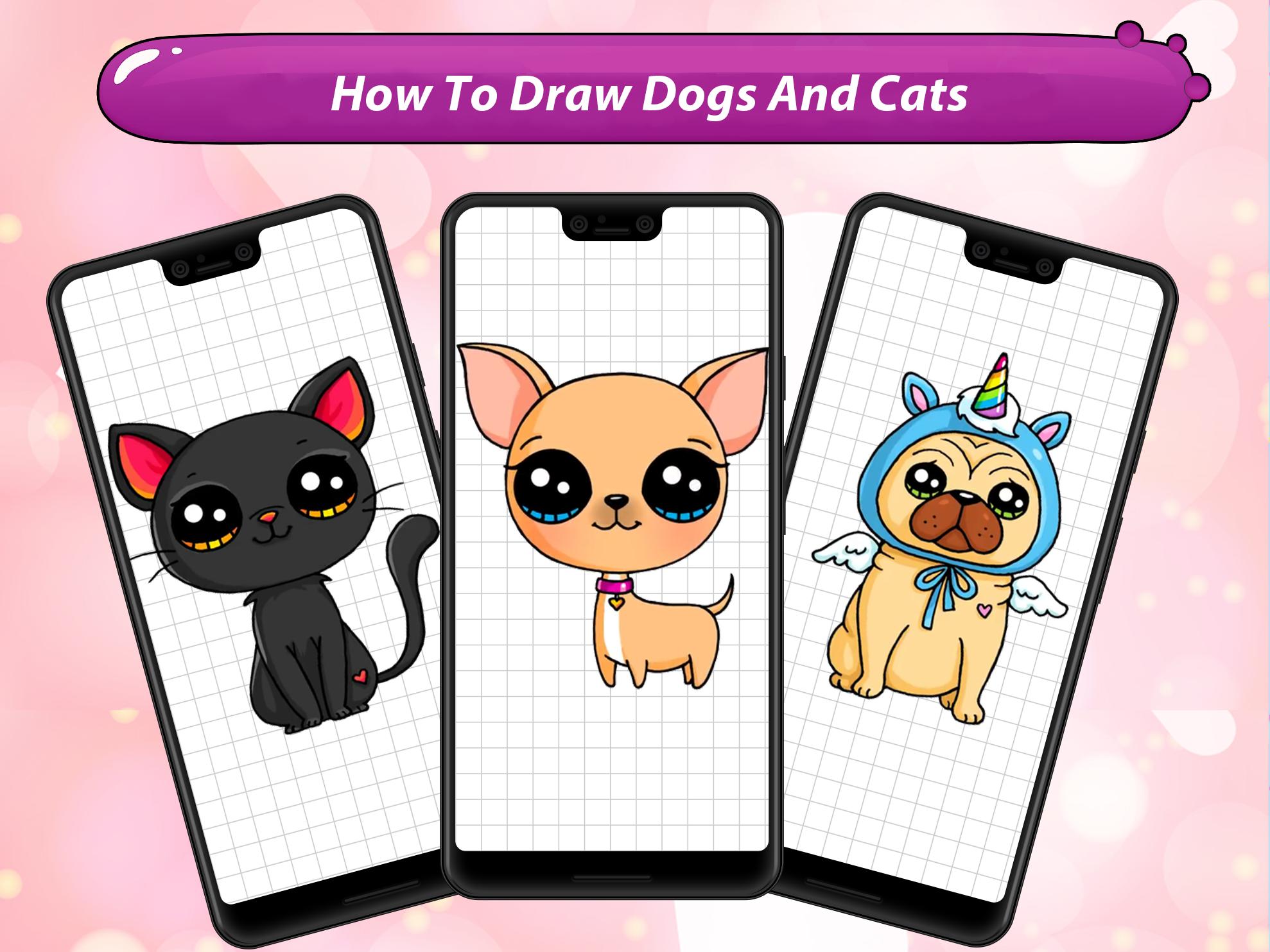 Descarga de APK de Cómo dibujar perros y gatos para Android Descarga de APK de Cómo dibujar perros y gatos para Android