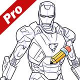 How to Draw Iron Superhero Man Zeichen