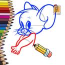 Drawing Tom Cat & Jerry Mouse APK