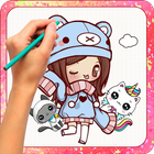 Comment dessiner kawaii icône