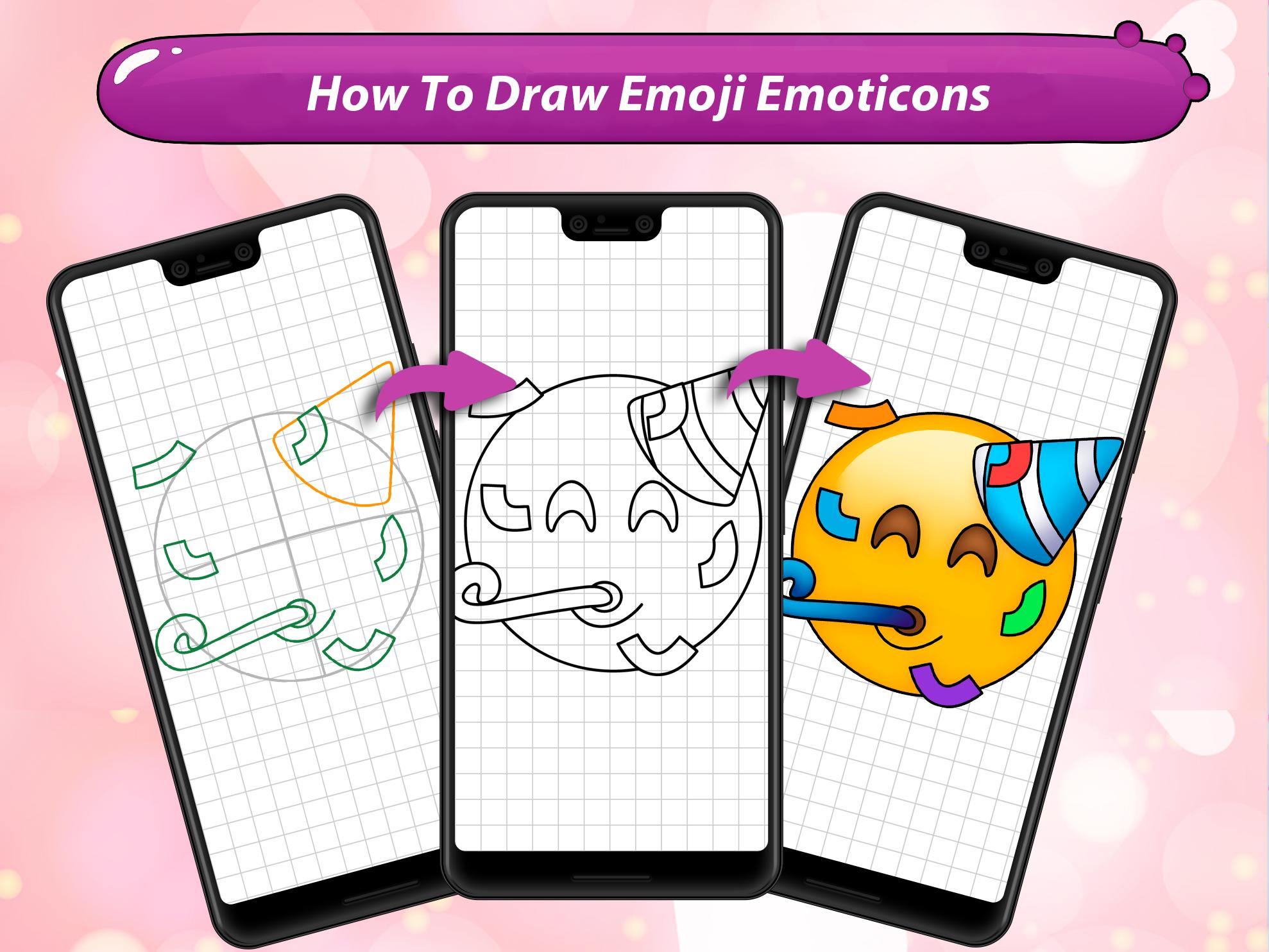 Cara Menggambar Emoji Emoticon For Android Apk Download