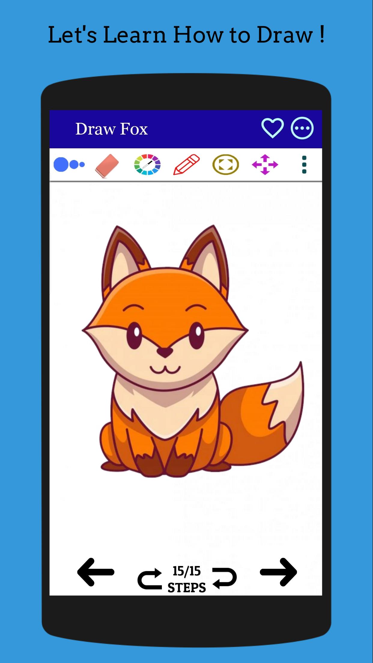 Descarga de APK de Cómo dibujar un zorro para Android Descarga de APK de Cómo dibujar un zorro para Android