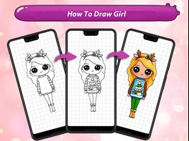 برنامه‌نما How To Draw A Girl عکس از صفحه