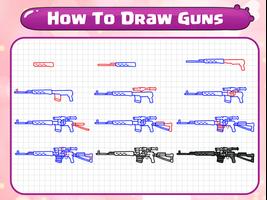 Comment dessiner des armes à feu capture d'écran 2