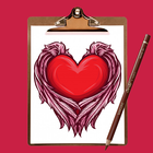 How to Draw Heart biểu tượng