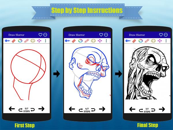 Come Disegnare Un Personaggio Horror For Android Apk Download