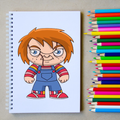 How to Draw Horror Movie Characters Step by Step
