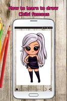 How to draw Famous Chibi penulis hantaran