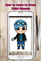 How to draw Famous Chibi syot layar 3
