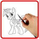 Comment dessiner facilement mon poney mignon APK