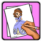 How to Draw Princess آئیکن