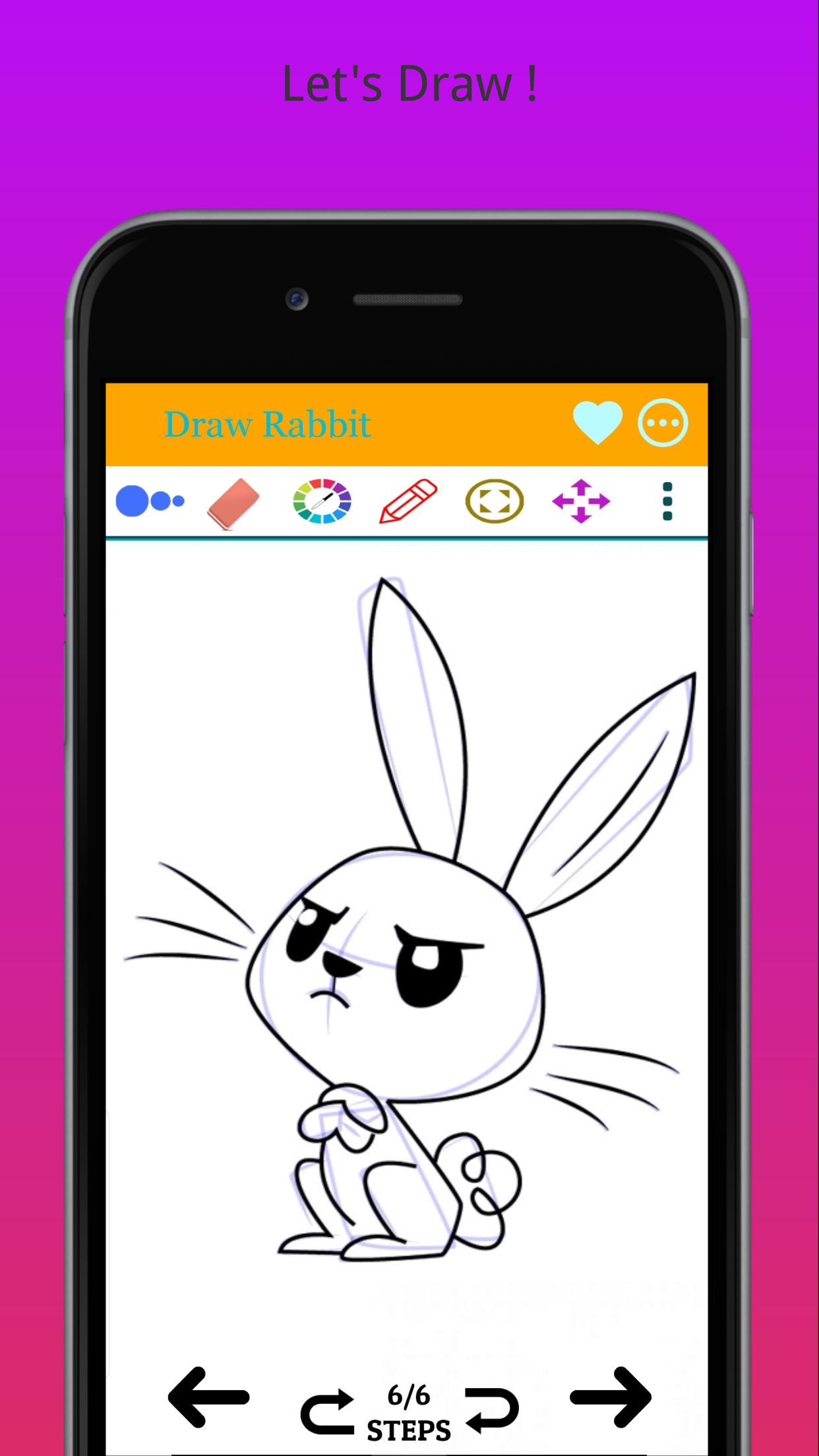 Скачать Рисовать кролика легко APK для Android - Последняя Версия