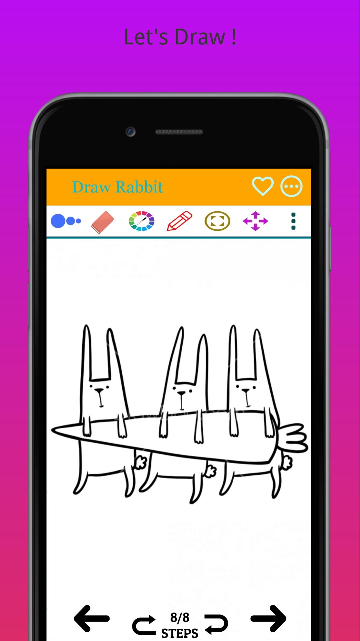 Скачать Рисовать кролика легко APK для Android - Последняя Версия