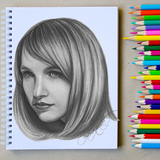 How to Draw Realistic icon