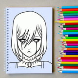 Desenhe Pessoa Triste ícone