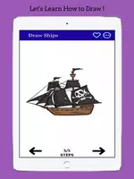 How to Draw Ship Step by Step screenshot 7