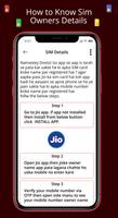 How to Know SIM Owner Details capture d'écran 3