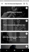 How To Overcome Depression, De Poster