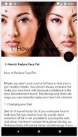 How To Lose Weight In Your Face -Get Rid Face Fat скриншот 1