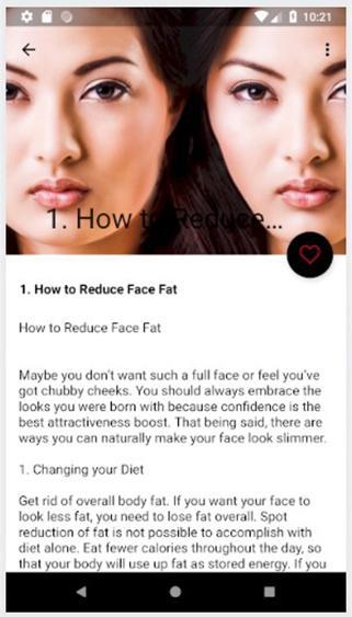 whats the best way to lose weight in the face