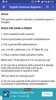English Grammar Beginners Guide screenshot 3
