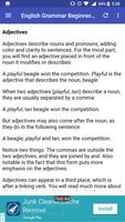 English Grammar Beginners Guide screenshot 1