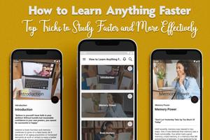 Comment apprendre plus vite poster