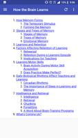 How the Brain Learns screenshot 3