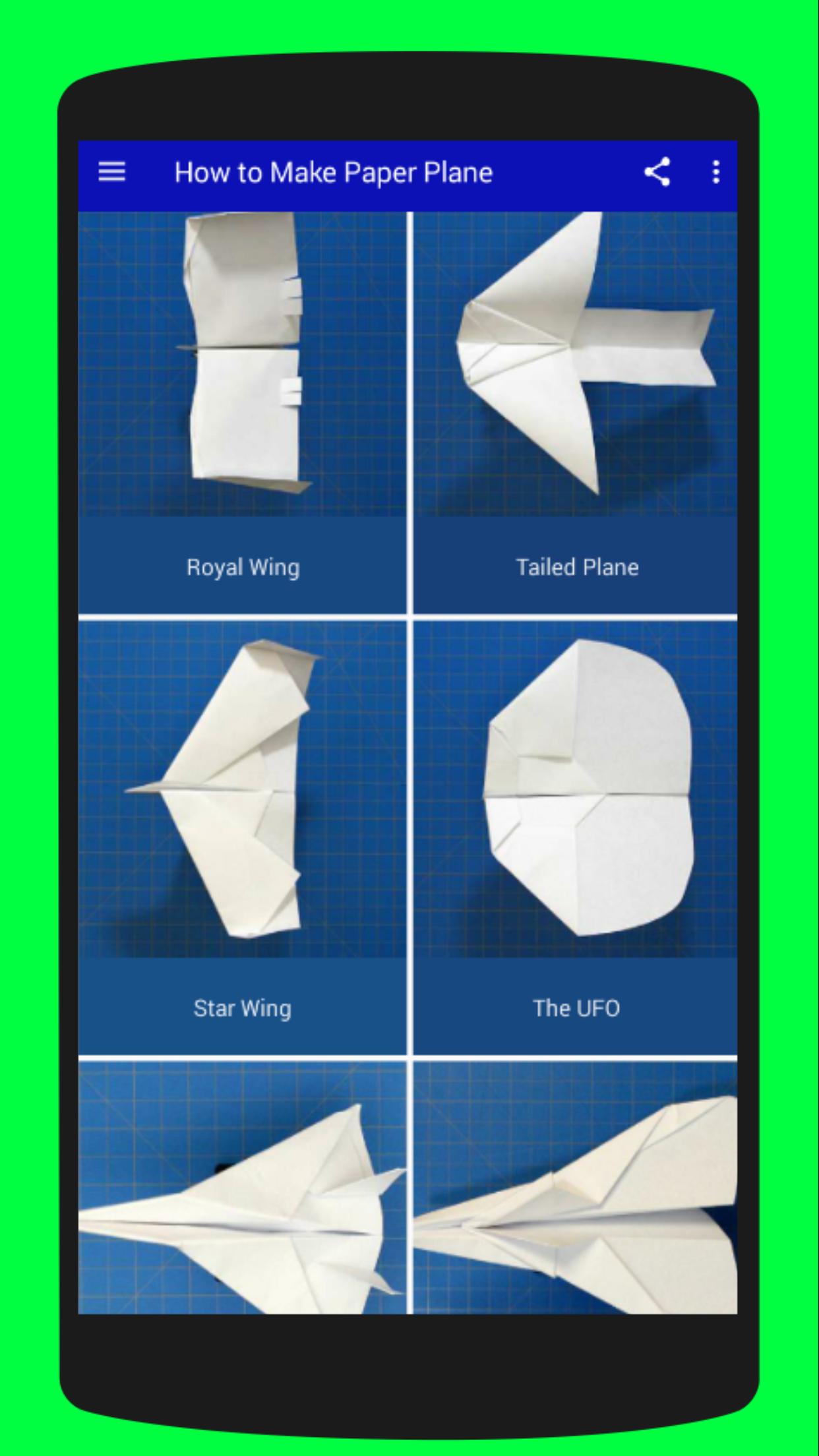 Easy Paper Airplane Folding Tutorials Fur Android Apk Herunterladen