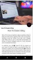 How to Start A Blog(Create A B capture d'écran 2