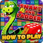 How to Play Snake and Ladder icône