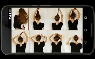 कैसे एक महिला के बाल टाई करने के लिए स्क्रीनशॉट 3