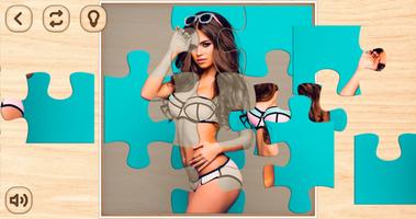 Beautiful Girls Adult Puzzles Cartaz